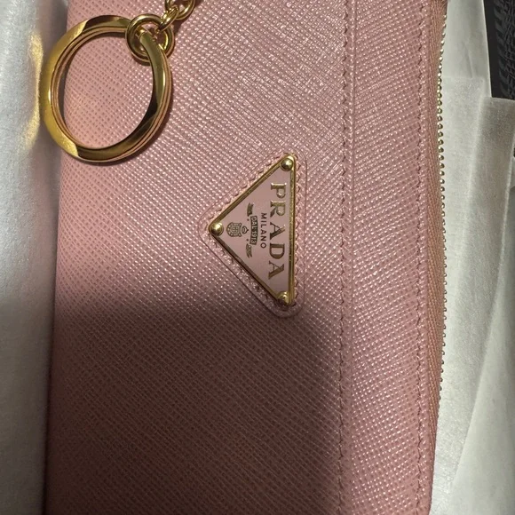 Prada Beige Leather Wallet - Picture 3 of 3